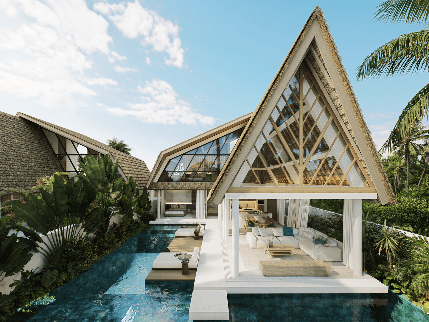 OFFPLAN 3 BEDROOM VILLA FOR SALE LEASEHOLD IN UNGASAN BE-1381 